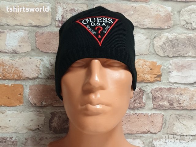 Нова зимна шапка на марката GUESS, снимка 4 - Шапки - 43003785