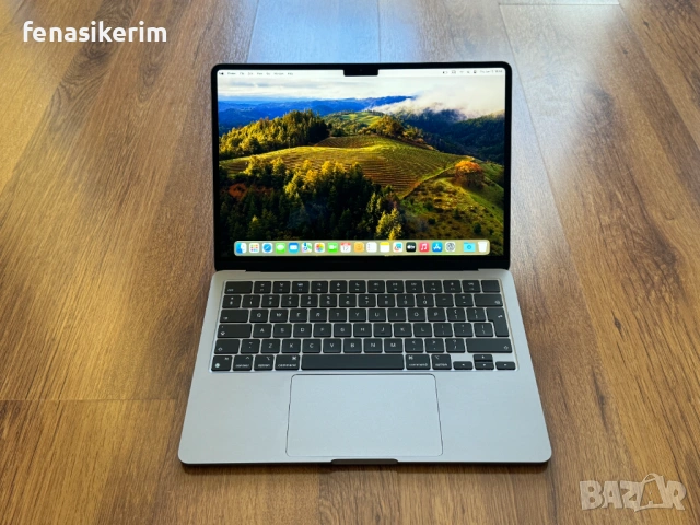НОВ 13.6' CTO 2022 Apple MacBook Air M2 Space Grey 16GB RAM/1TB SSD/Бат 16ч, снимка 2 - Лаптопи за работа - 53324393