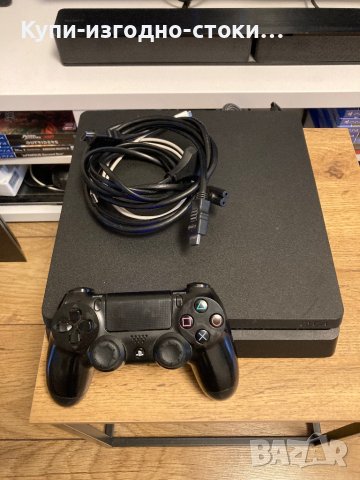 PS4 Slim 1TB с джойстик и игра, снимка 2 - PlayStation конзоли - 43296697