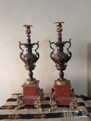 Барокови свещници комплект