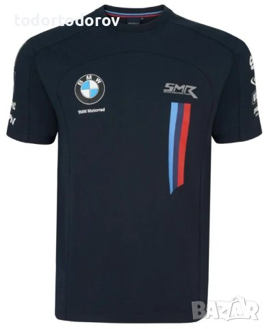 ТОП ЦЕНА Оригинална мото тениска BMW Motorrad WSBK Team S,M,L NEW