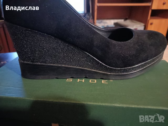 Дамски велурени обувки, снимка 1