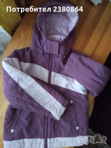 Плътно зимно яке за момиченце, снимка 4 - Детски якета и елеци - 26416999