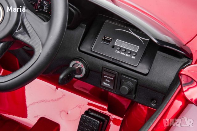 Акумулаторен КОЛА Licensed Mclaren GT 12V с меки гуми с Кожена седалка MP3, снимка 11 - Детски велосипеди, триколки и коли - 37014488