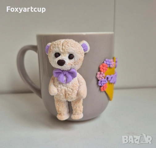 чаша полимерна глина за баба, снимка 8 - Декорация за дома - 53553054