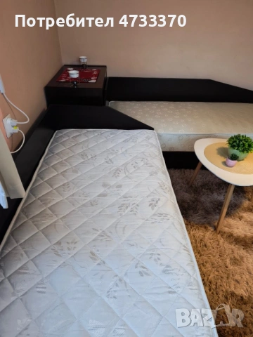 Ъглови легла с ракла, снимка 2 - Спални и легла - 53419168