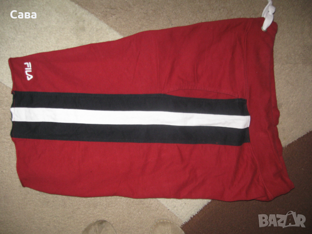 Къси панталони и шорти  FILA   мъжки,Л  /червени и сиви/, снимка 4 - Спортни дрехи, екипи - 36460952