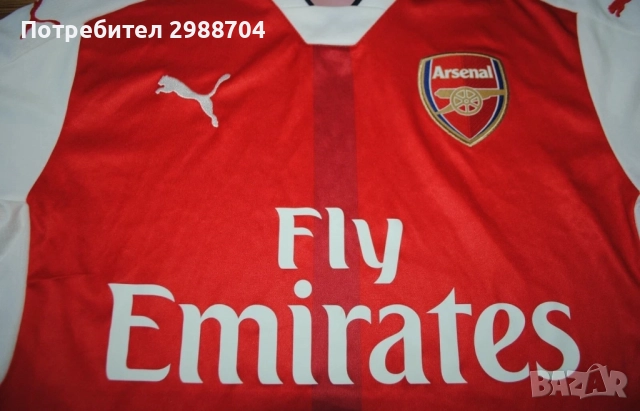  тениска Arsenal puma Shalke 04, снимка 2 - Футбол - 51696243