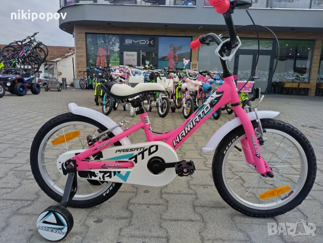 PASSATI Велосипед 16" HAMATO розов, снимка 11 - Велосипеди - 53538498