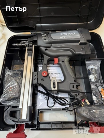 Sympafix GT4C GT/C70 GT45 пистолет такер за пирони бетон метал 15-45мм, снимка 2 - Други инструменти - 50720592