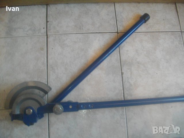 22мм/15мм Двоен Тръбогиб Голям 71см Масивен Немски Уред Огъване Всякакви Тръби Почти Нов Отличен, снимка 3 - Други инструменти - 43177376