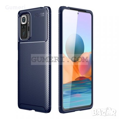 Xiaomi Redmi Note 10 Pro  Карбонов Удароустойчив Гръб, снимка 10 - Калъфи, кейсове - 32982872
