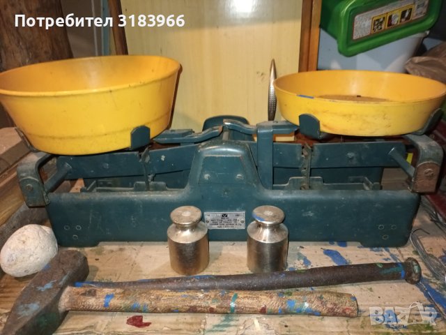 везна кантар работещ, снимка 2 - Антикварни и старинни предмети - 43554051