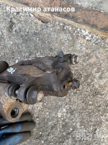 Спирачен апарат заден ляв за Нисан х-трейл Т30.2002-2006г, снимка 2 - Части - 37725402