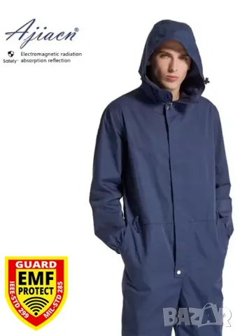 360°Екранирано Защитно Облекло Метални Нишки ЕМП АнтиРадиационен Щит срещу Електромагнитно Излъчване, снимка 11 - Други - 50006327