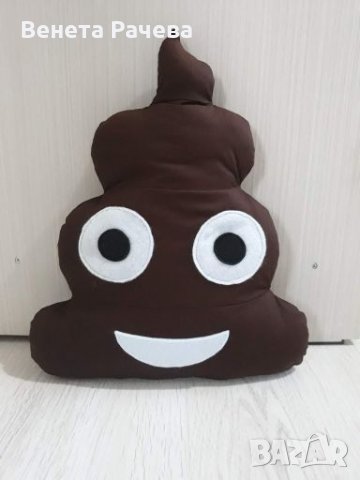Емотикон-възглавница, снимка 4 - Декорация за дома - 26601086
