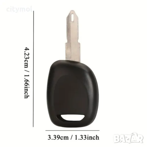 Кутийка за ключ с острие VAC102, за Renault/Dacia Clio/Kangoo/Master/Modus/Trafic/Twingo