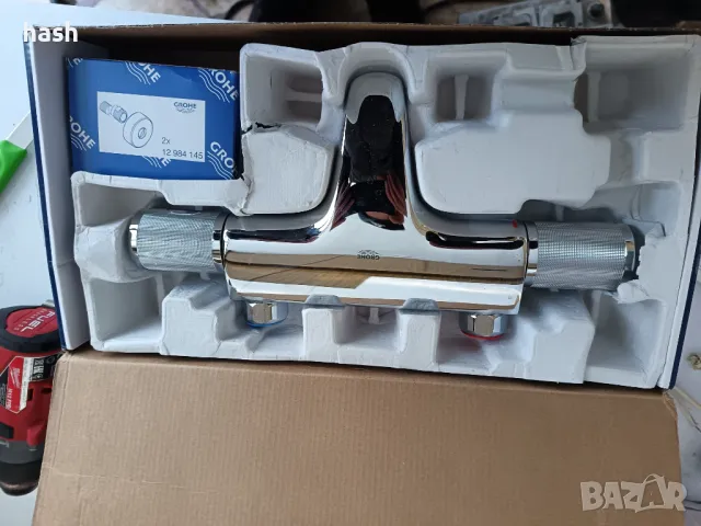 Термостатен смесител за вана/душ Precision Feel, снимка 7 - Смесители - 49273650