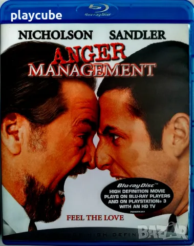 Психаротерапия - Anger Management - Blu-Ray - с БГ субтитри, снимка 1