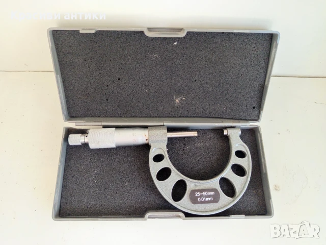 Микрометр от 25-50 , снимка 2 - Други инструменти - 51043509