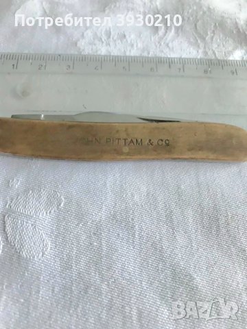 Стар джобен нож - John Watts (Sheffield & London) Ltd, снимка 2 - Колекции - 43626484
