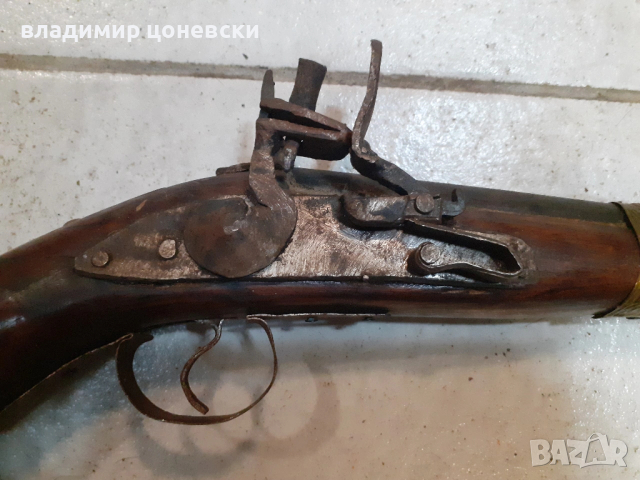 Красив кремъчен пистолет,пищов,оръжие, снимка 2 - Колекции - 53603400