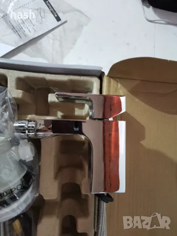 Смесител за биде с изпразнител POP-UP 11/4, хром HANSGROHE VERNIS SHAPE 71211000, снимка 6 - Смесители - 49274120