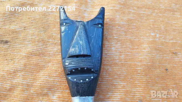 Индо персийски ятаган нож меч, снимка 4 - Антикварни и старинни предмети - 49392605