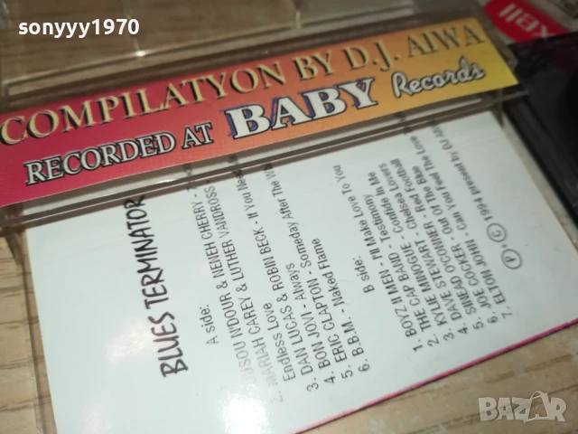 TERMINATOR BLUES-TAPE 1806250745, снимка 6 - Аудио касети - 50706349