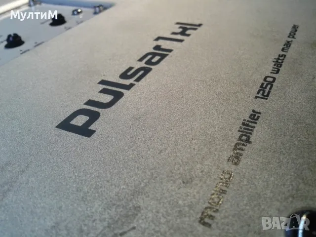 Усилвател моноблок 
Mac Audio Pulsar 1xl 1250W, снимка 4 - Аксесоари и консумативи - 48313355