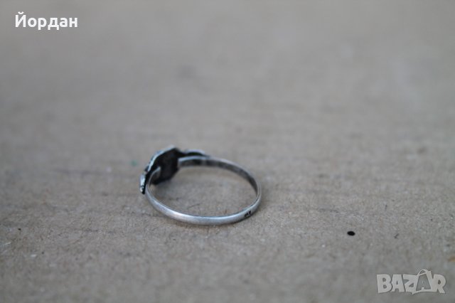 Стар сребърен пръстен с емайл Ф.К. ''Левски'', снимка 6 - Колекции - 43593854