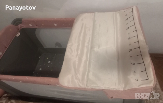 Бебешка кошара 2 нива + матрак , снимка 4 - Бебешки легла и матраци - 51683198