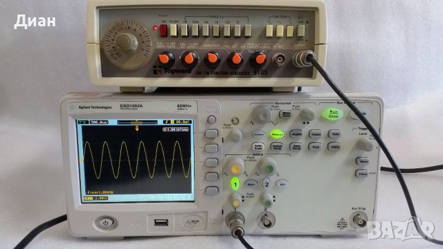 Функционален генератор TOPWARD 8105, снимка 6 - Друга електроника - 43474266