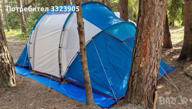 Палатка 4 местна Decathlon Queshua Arpenaz Family 4.2, снимка 6 - Палатки - 51418203