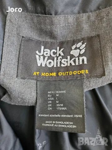 зимно мъжко яке jack wolfskin down night quality размер 48 м, снимка 6 - Якета - 49361277