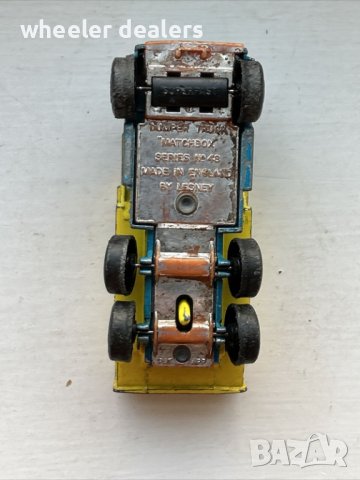 Метална количка Matchbox Dodge Dumper Truck , снимка 9 - Колекции - 39977591