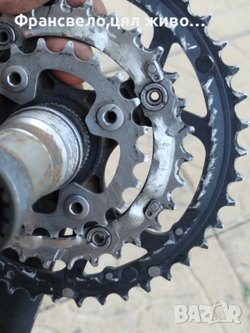 Курбел със средно движение за велосипед колело Shimano deore , снимка 4 - Части за велосипеди - 51090461