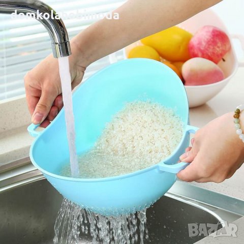 Пластмасова купа гевгир с цедка, снимка 5 - Други - 27815209