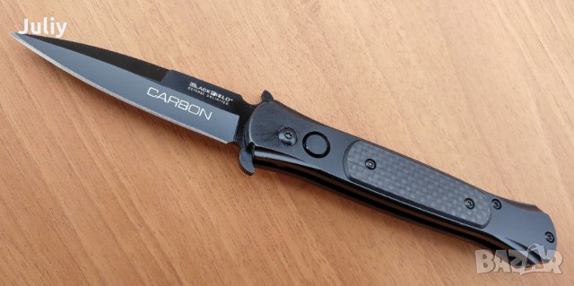 Автоматичен нож SOG NKSOG016 / Blackfield Carbon , снимка 13 - Ножове - 28113603