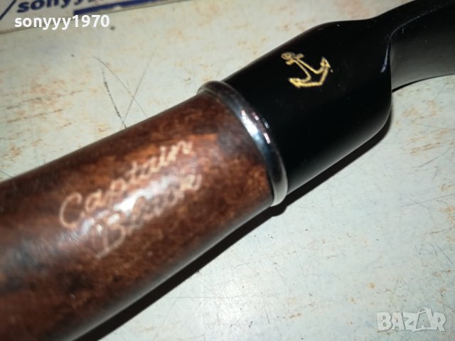 МАРКОВА ДЪРВЕНА ЛУЛА С ЛОГО И КОТВА 1701241551, снимка 4 - Лули - 43851150