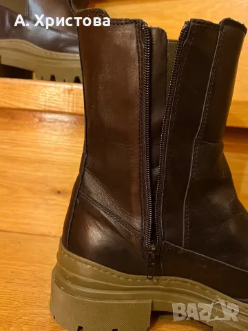 Дамски боти естествена кожа , снимка 4 - Дамски боти - 49061553