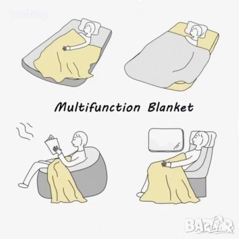 Пухкаво одеало на сърца 150-200см. Св. Валентин, снимка 5 - Други - 43574676