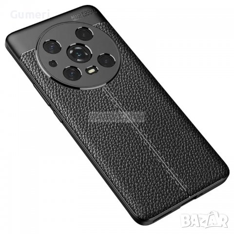 Honor Magic4 Pro Противоударен Силиконов Гръб,Имитиращ кожа, снимка 2 - Калъфи, кейсове - 38372266