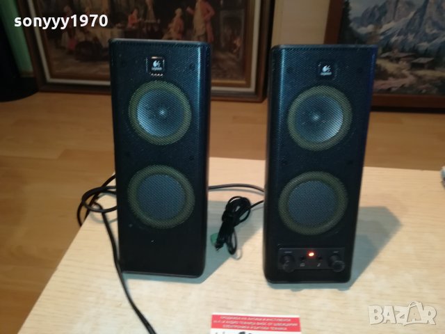 logitech активни колони 2бр 2503211900, снимка 4 - Тонколони - 32303614
