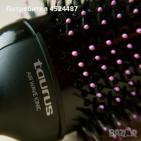 Професионална четка сешоар Taurus Air Wave Ionic, снимка 4 - Сешоари - 51678848