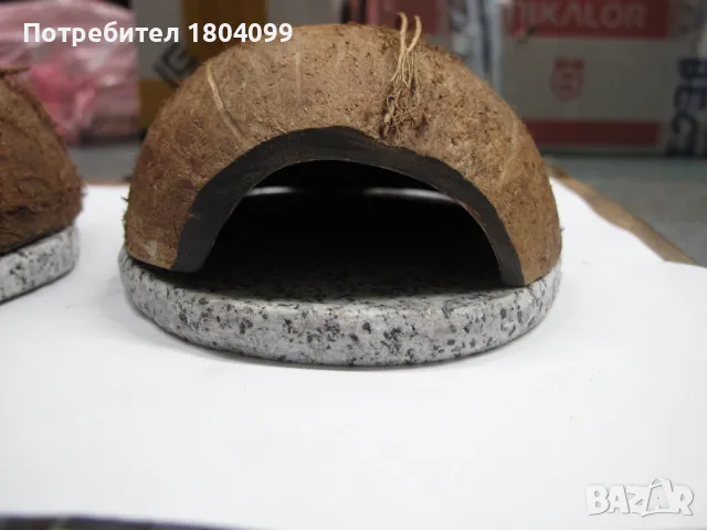 Кокос укритие с подложка за аквариум, снимка 7 - Аквариуми - 48661726