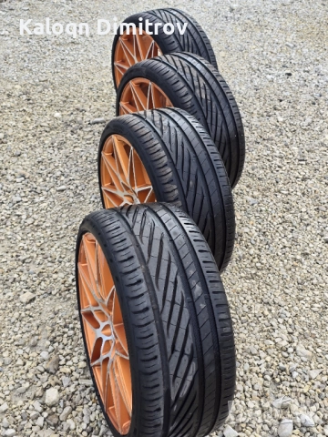 Джанти с нови гуми UNIROYAL RAIN SPORT 5 265/30/20 за AUDI /WAG/, снимка 7 - Гуми и джанти - 52682034