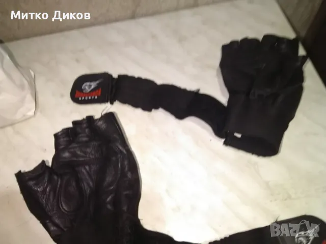 Ръкавици за фитнес отлични  колездене маркови на Армагедон размер Л, снимка 6 - Спортна екипировка - 48999146
