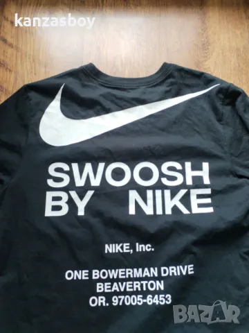 NIKE NSW TEE BIG SWOOSH - страхотна мъжка тениска КАТО НОВА Л, снимка 3 - Тениски - 50026035