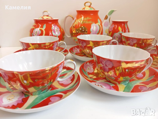 Руски порцелан , снимка 9 - Сервизи - 52635099